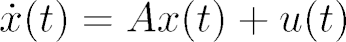 affinedyn.gif x'(t) =
Ax(t) + u(t)